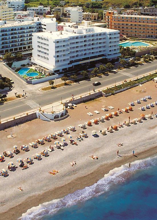 Rhodos Beach Hotel Bagian luar foto