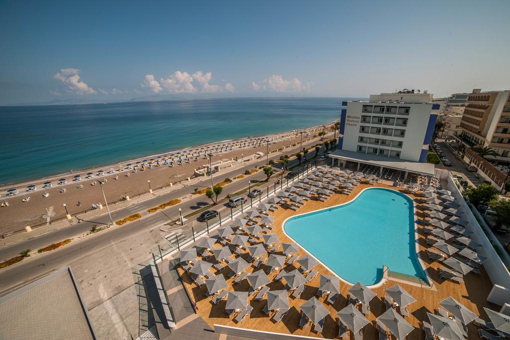 Rhodos Beach Hotel Bagian luar foto