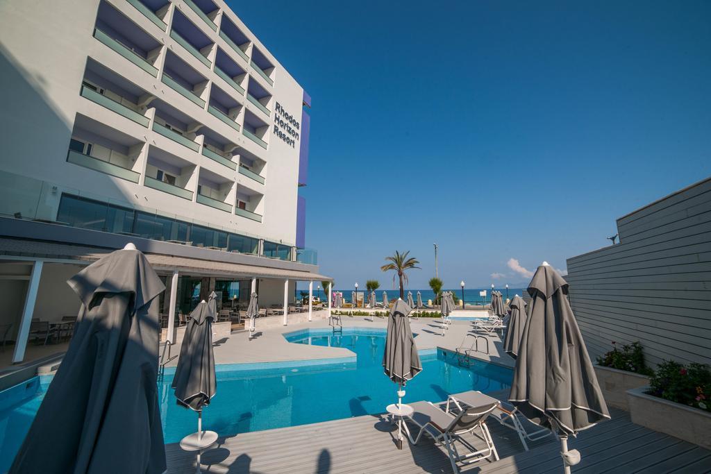 Rhodos Beach Hotel Bagian luar foto
