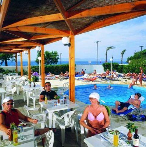 Rhodos Beach Hotel Bagian luar foto