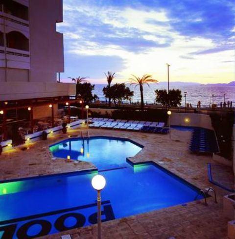 Rhodos Beach Hotel Bagian luar foto